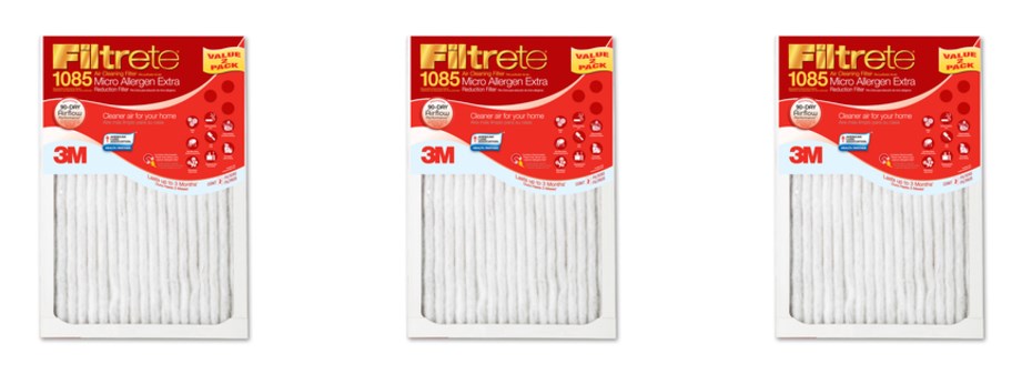 8 Filtrete micro allergen air filters for $39 after rebate