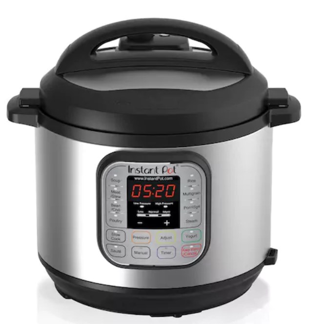Instant Pot Duo 7-in-1 3-quart programmable pressure cooker for $59.49