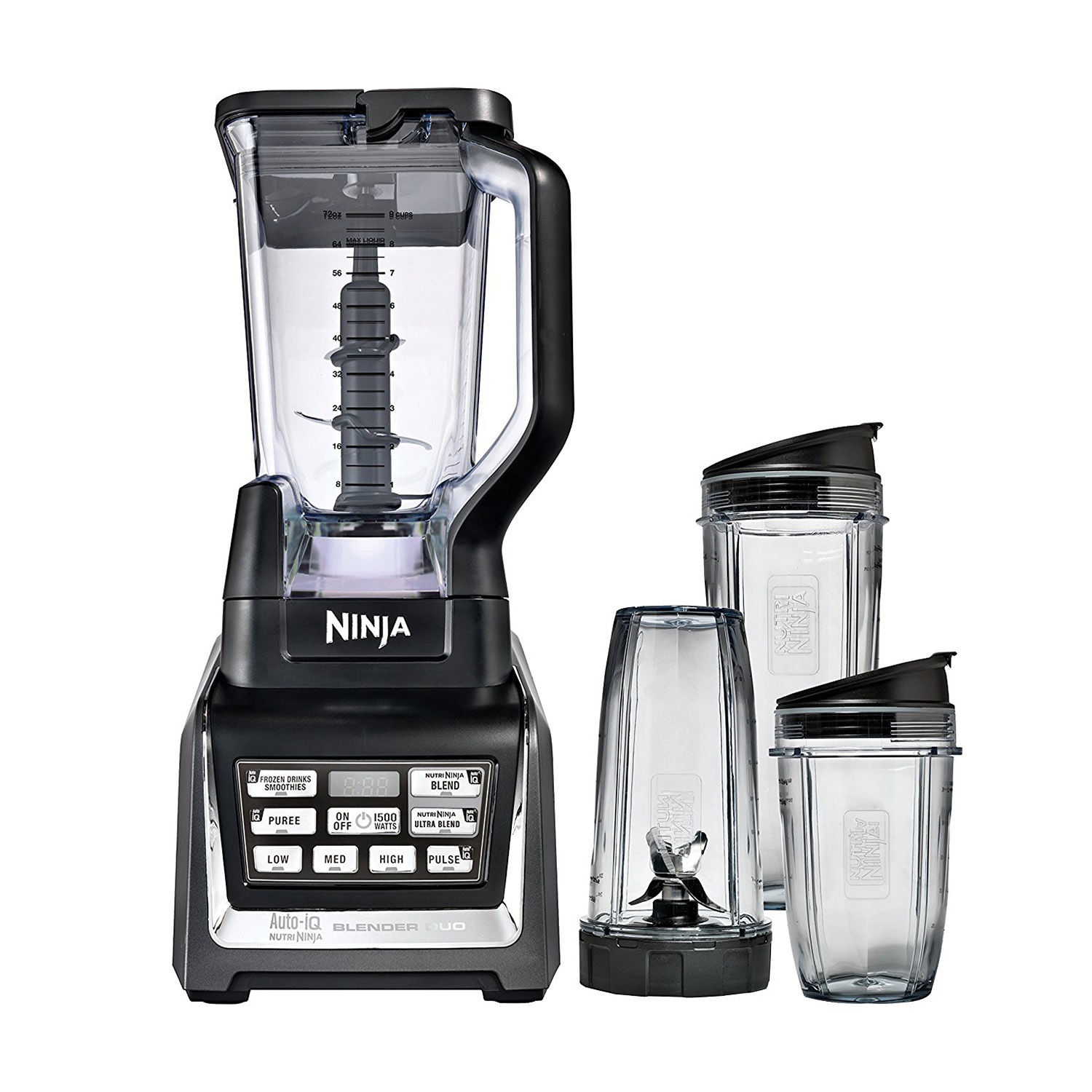 Nutri Ninja 1500W blender duo with Auto-iQ and cups for $100, free shipping