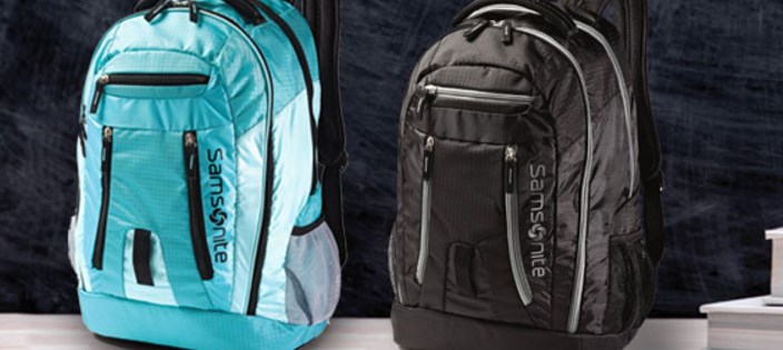Samsonite backpacks for $25, free shipping