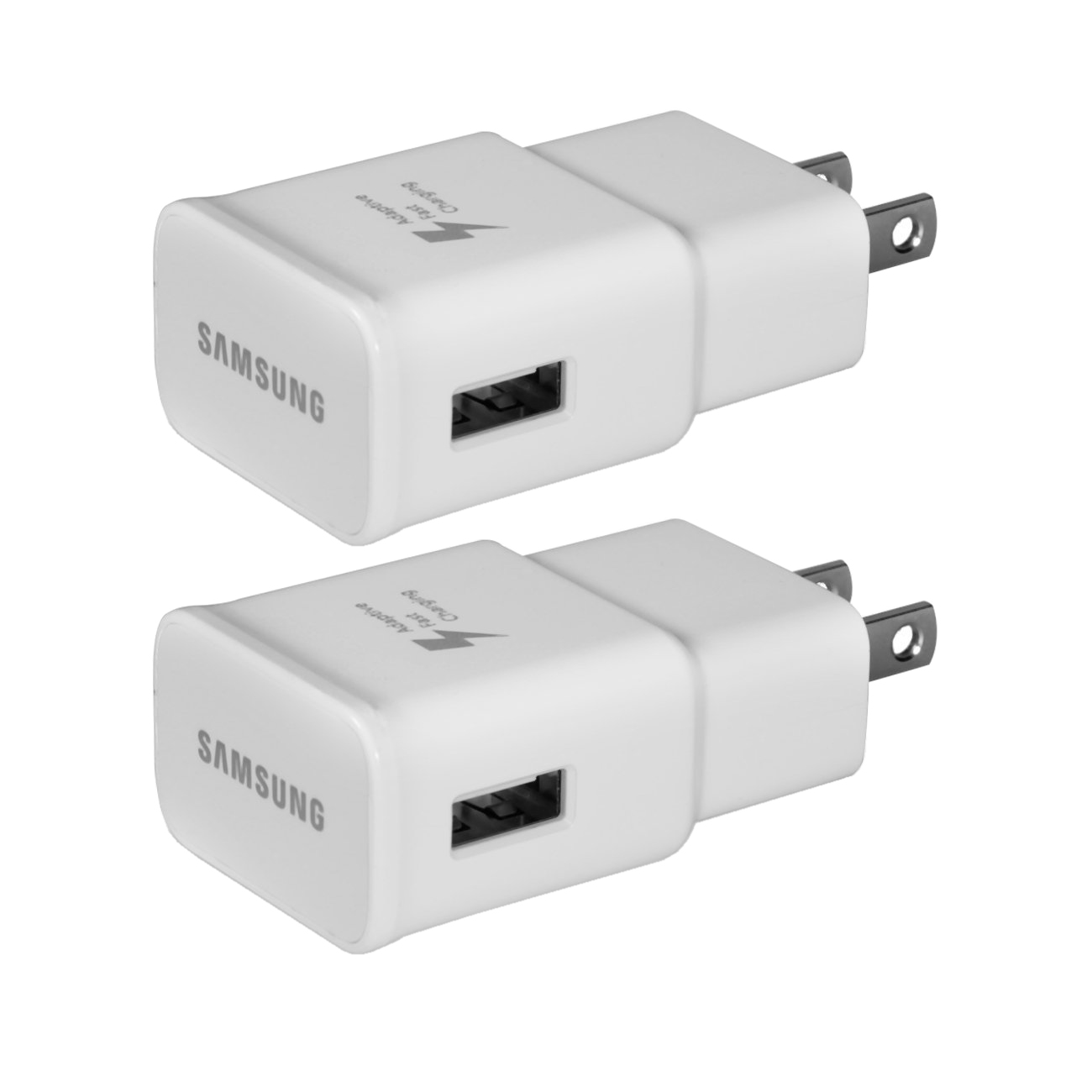 2-pack Samsung original USB quick charge wall adapters for $8