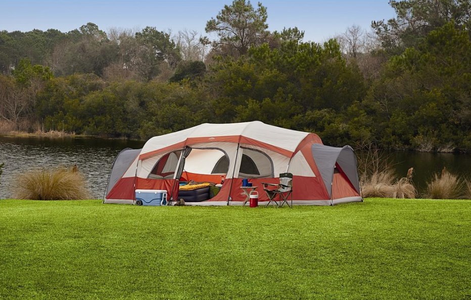 Northwest Territory 12-person 21′ x 14′ tent for $100