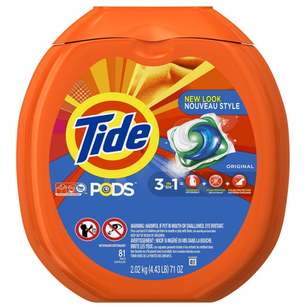 Prime members: 81-count Tide Pods HE detergent pacs for $14