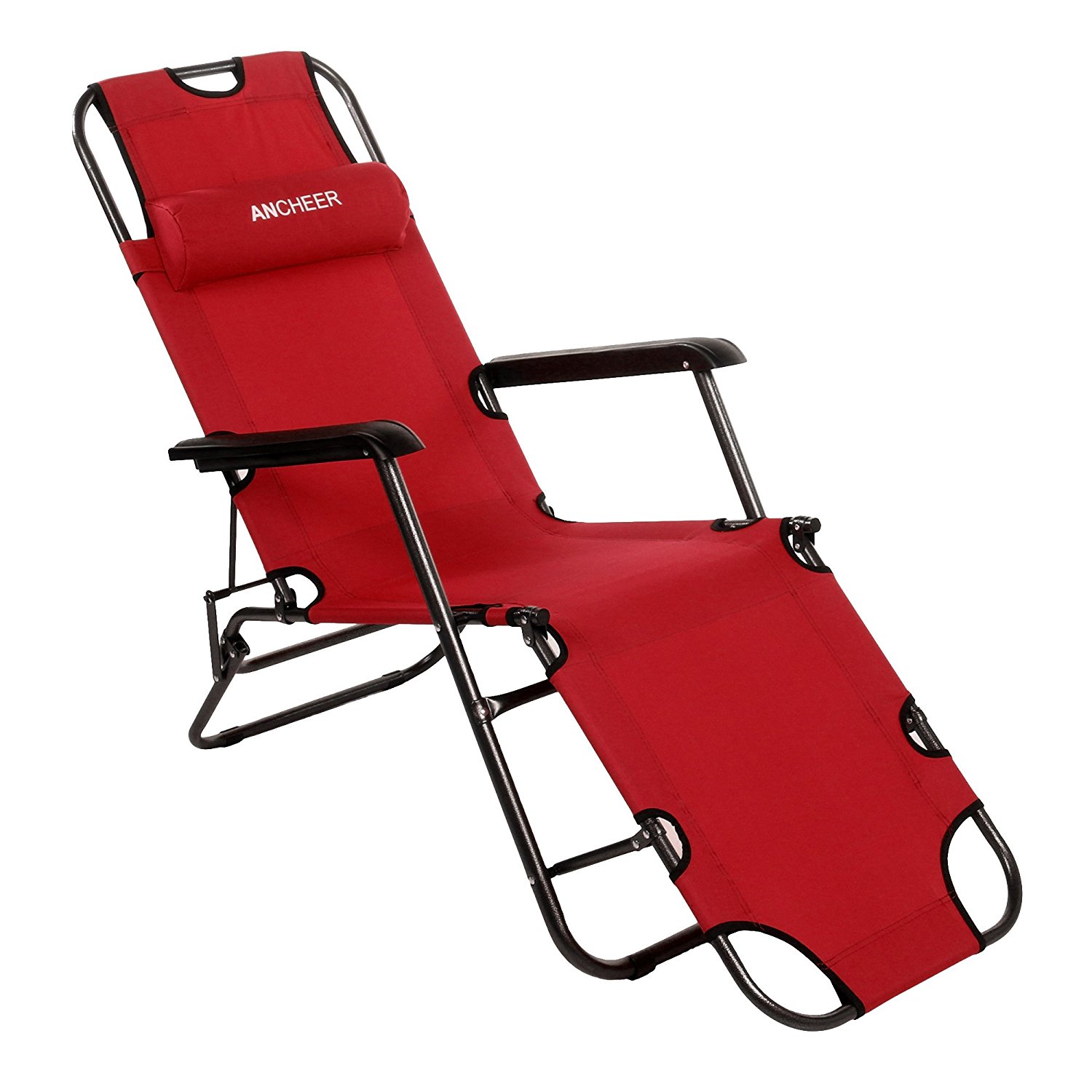 Ancheer outdoor lounge outdoor recliner for $32.16