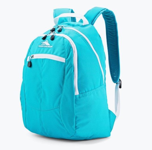 High Sierra Curve backpack for $15, free shipping