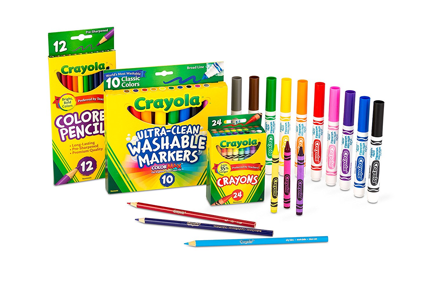 Today only: Crayola core pack for $8