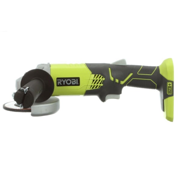 Ryobi 18-volt ONE+ 4-1/2 in. angle grinder for $30