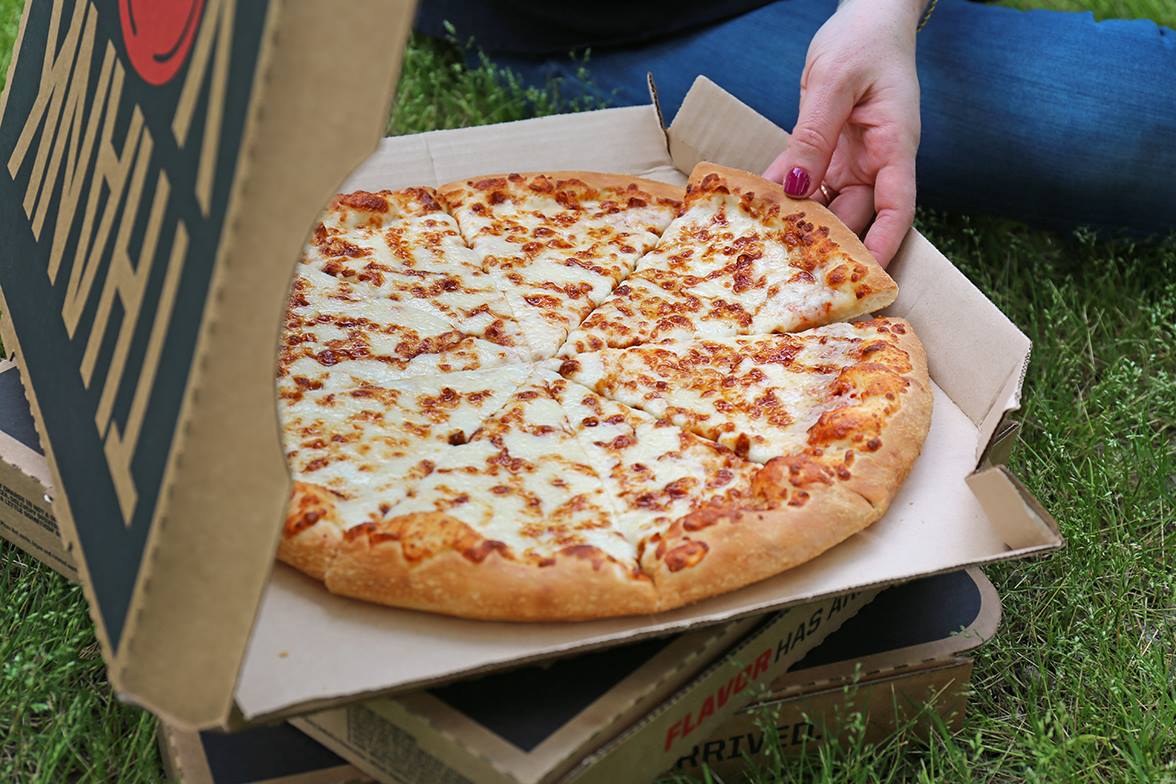 Today only: Large cheese pizza for $5 at Pizza Hut