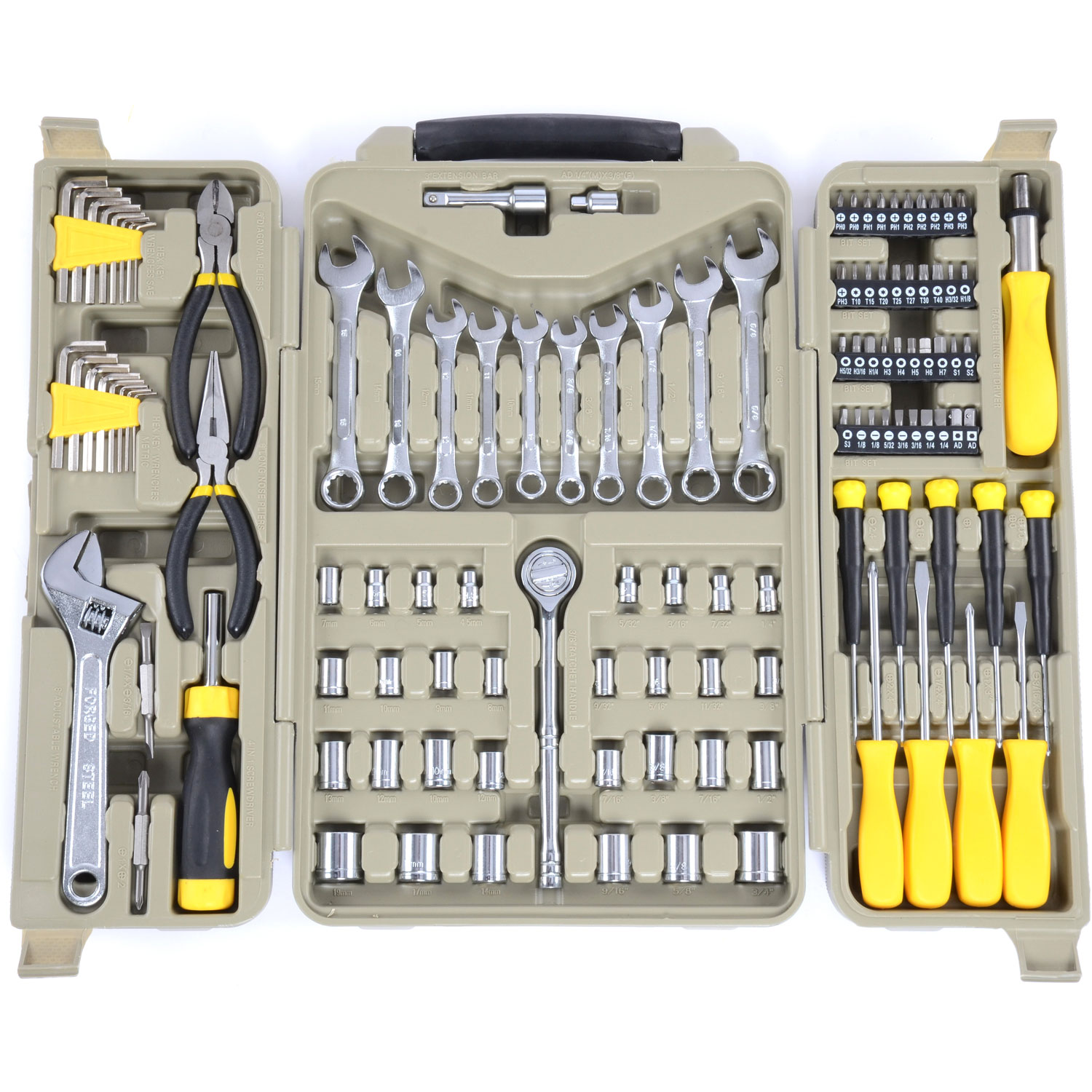 Select accounts: JEGS performance 123-piece tool set with case for $16 shipped