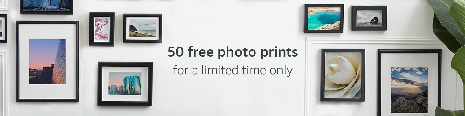 Expires today! 50 free 4″ x 6″ photo prints at Amazon