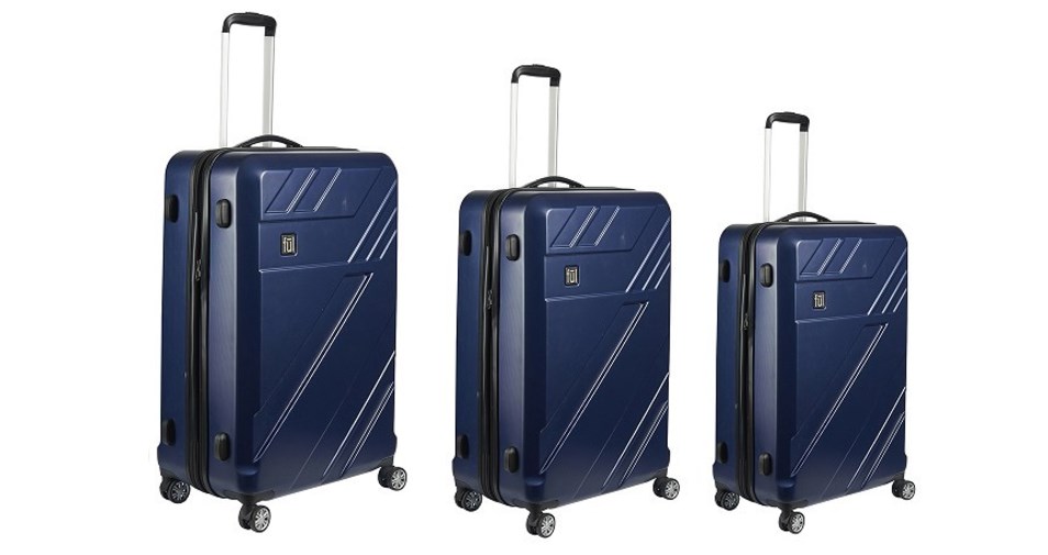 Today only: FUL 3-piece hardside luggage set for $125 shipped