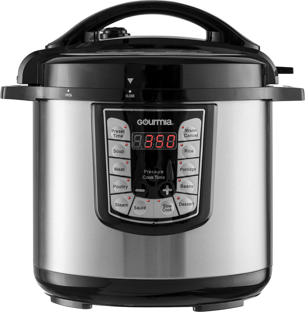 Gourmia 8-quart stainless steel electric pressure cooker for $50