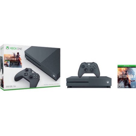 500GB Microsoft Xbox One S Battlefield 1 SE bundle for $199