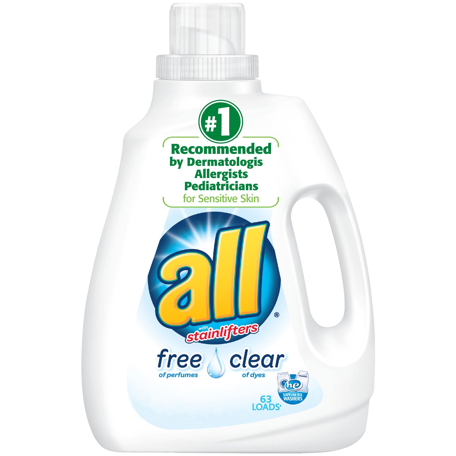 Expires soon! 2-count 94.5oz All Free Clear liquid laundry detergent for $14 + $5 GC