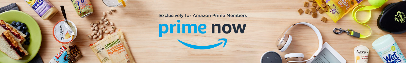 Get $10 off your first Amazon Prime Now order!