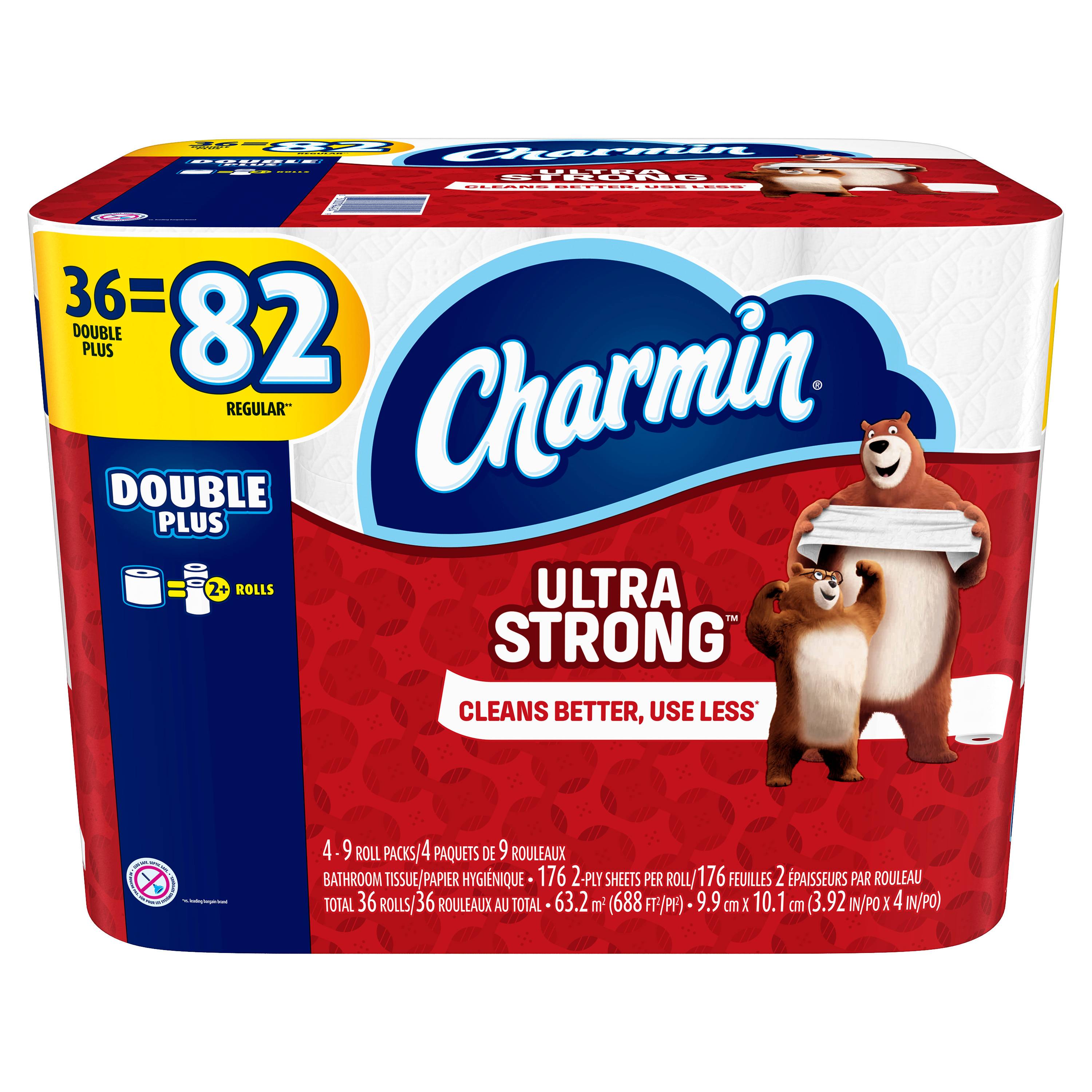 Expires soon! 2-count 36-count Charmin toilet paper for $35 + $10 GC