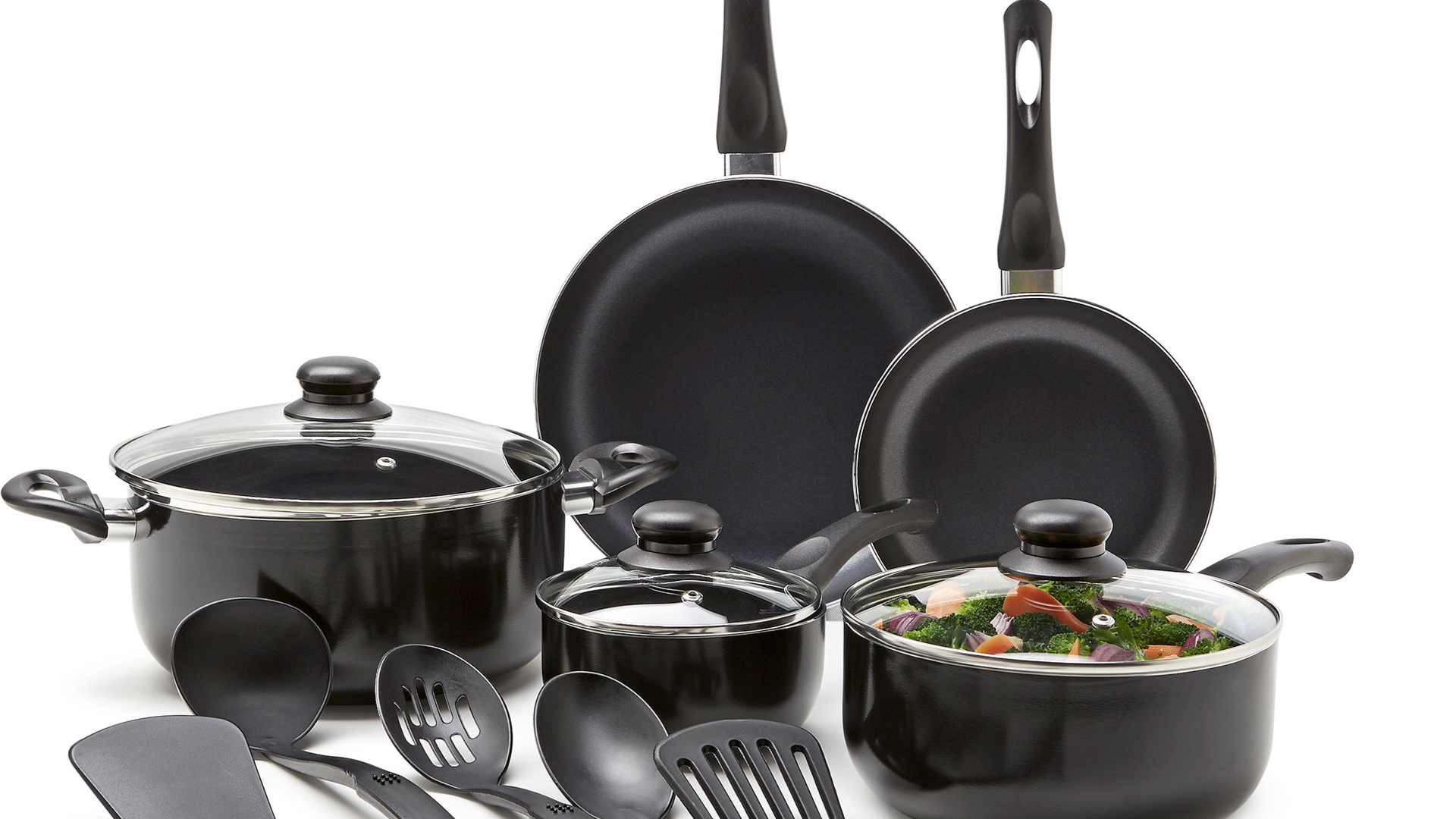 Cooks 13-piece nonstick cookware set for $19 after rebate