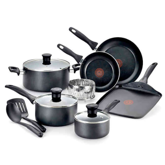 Price drop! T-Fal 12-piece non-stick cookware set for $40 in-store