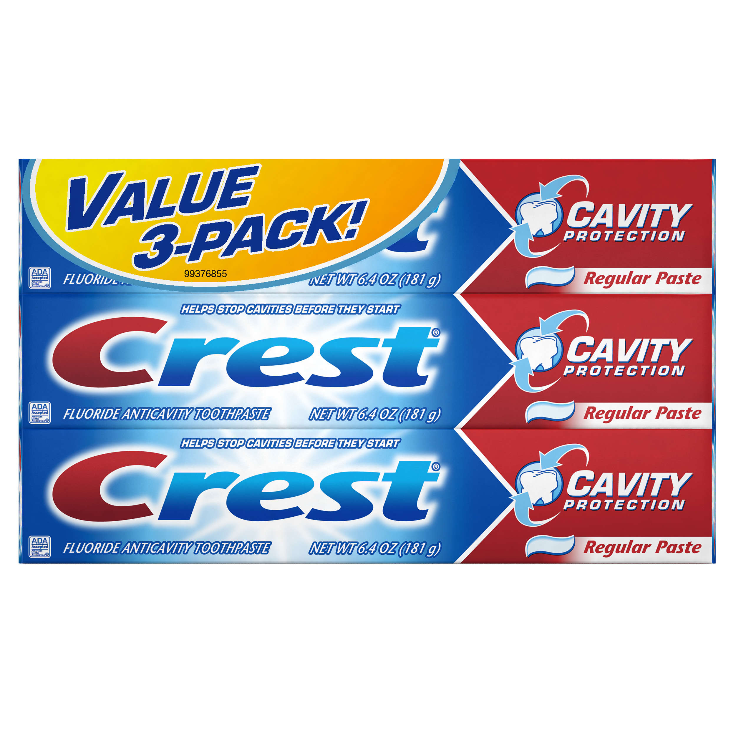 3-pack Crest cavity protection toothpaste for $5