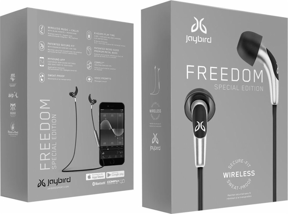 Jaybird Freedom F5 wireless Bluetooth in-ear headphones for $50