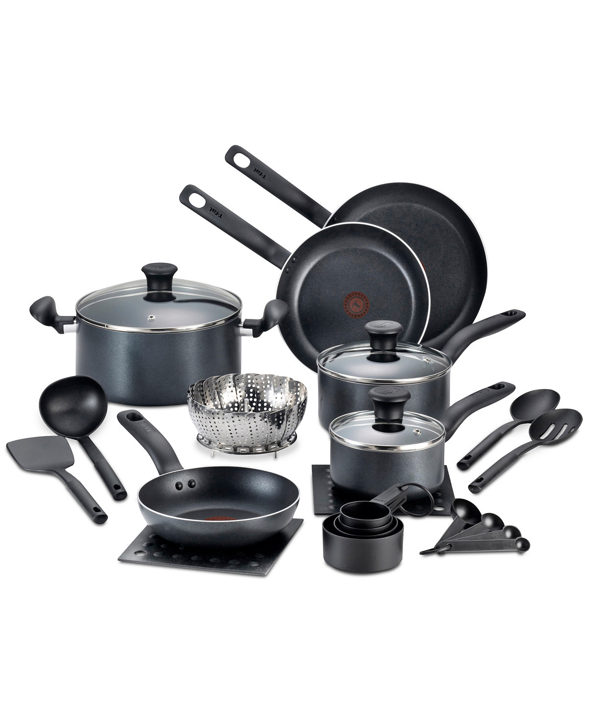 T-Fal 18-piece Initiatives non-stick cookware set for $40