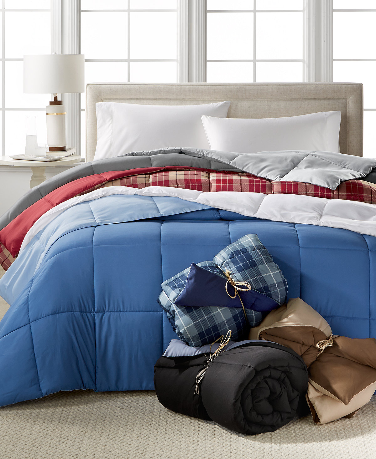 Today only: Down Alternative color comforters for $19 at Macy’s