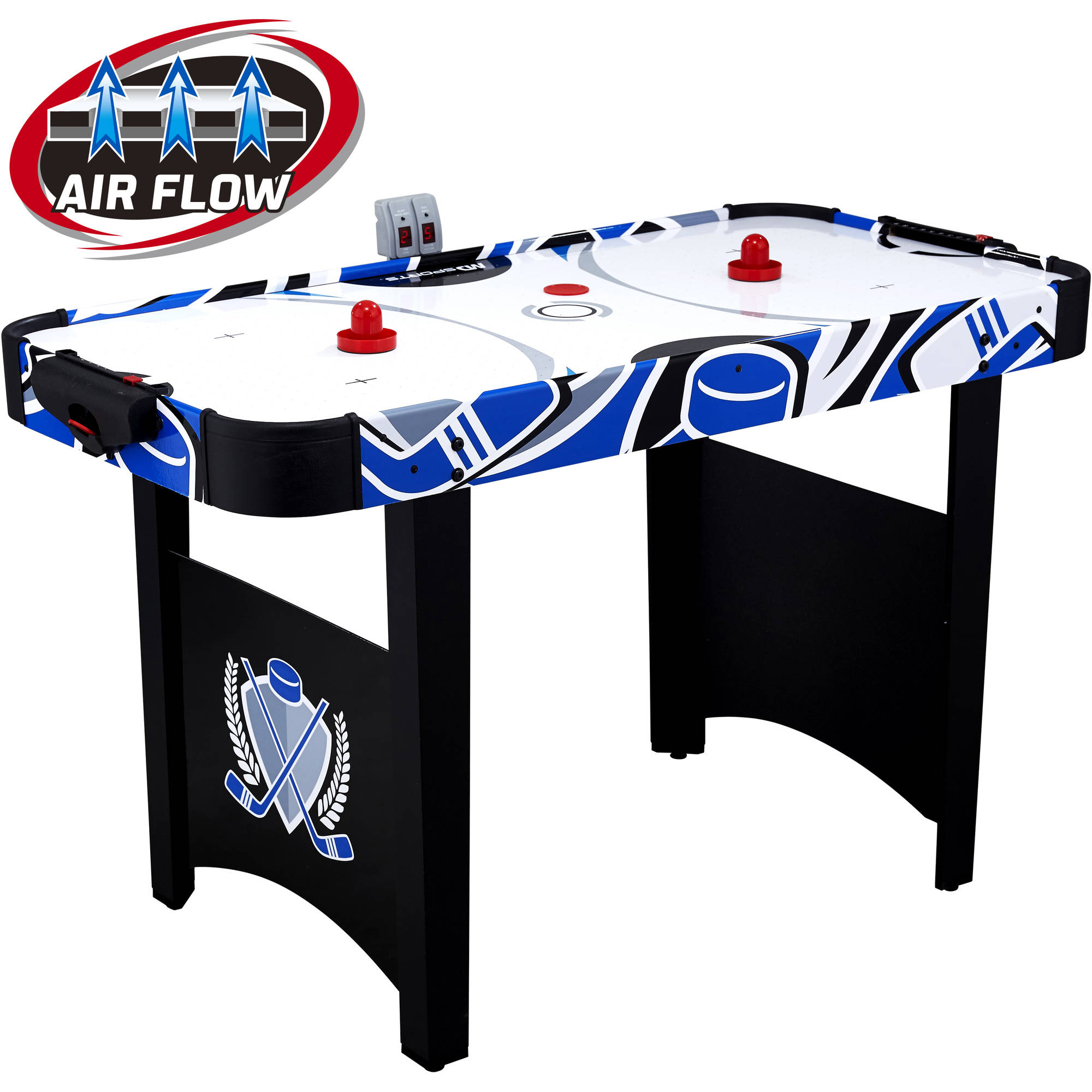 MD Sports 48-inch air-powered hockey table for $34