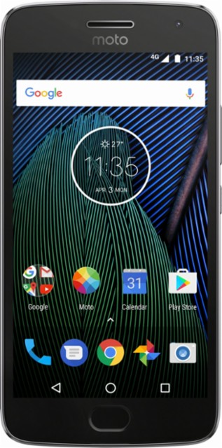 64GB unlocked Motorola Moto G5 Plus smartphone + prepaid service card from $226