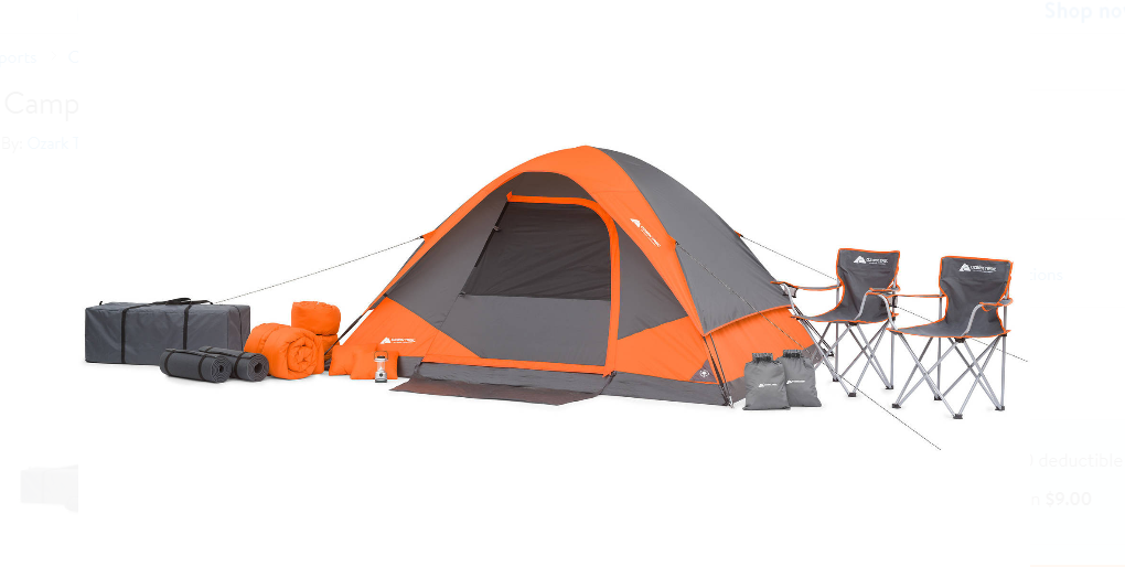 ozark trail camping set
