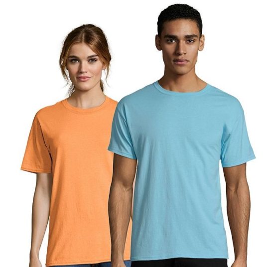 Hanes men’s & women’s X-Temp t-shirt for $6, free shipping