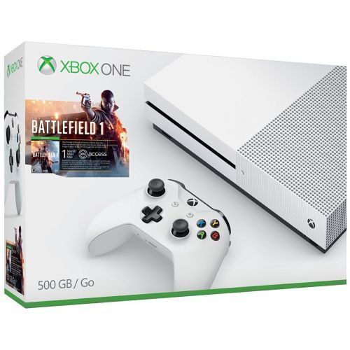 Microsoft Xbox One S 500GB Battlefield 1 bundle for $190