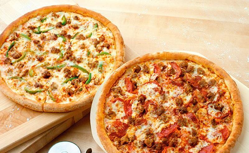 Free future large 3-topping pizza when you spend $20 at Papa John’s