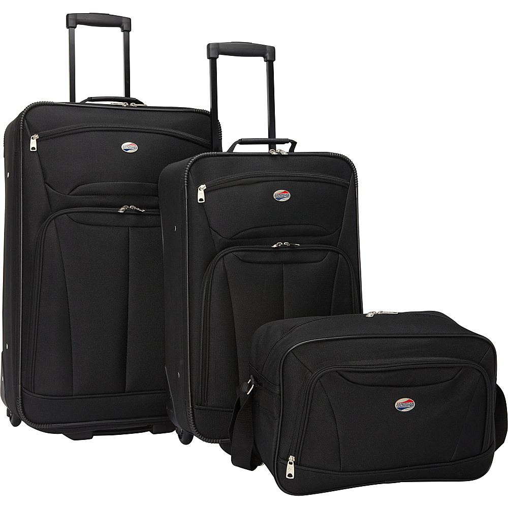 American Tourister Fieldbrook II 3-piece nested luggage set for $55, free shipping