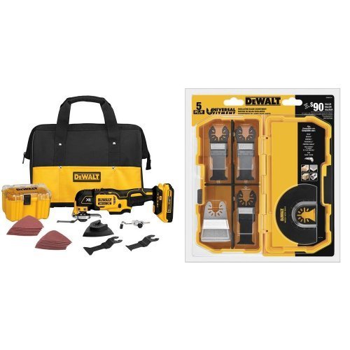Today only: Dewalt 20V XR brushless oscillating multi-tool kit with 5-piece accessory kit bundle for $129