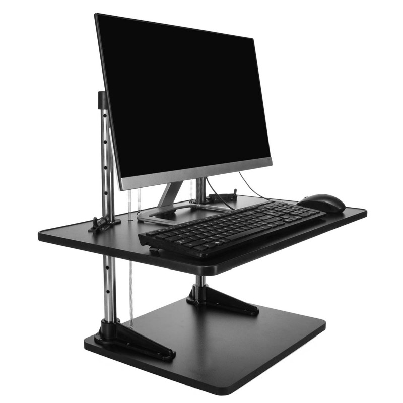 Standing desk converter 24″W x 16″D for $59, free shipping