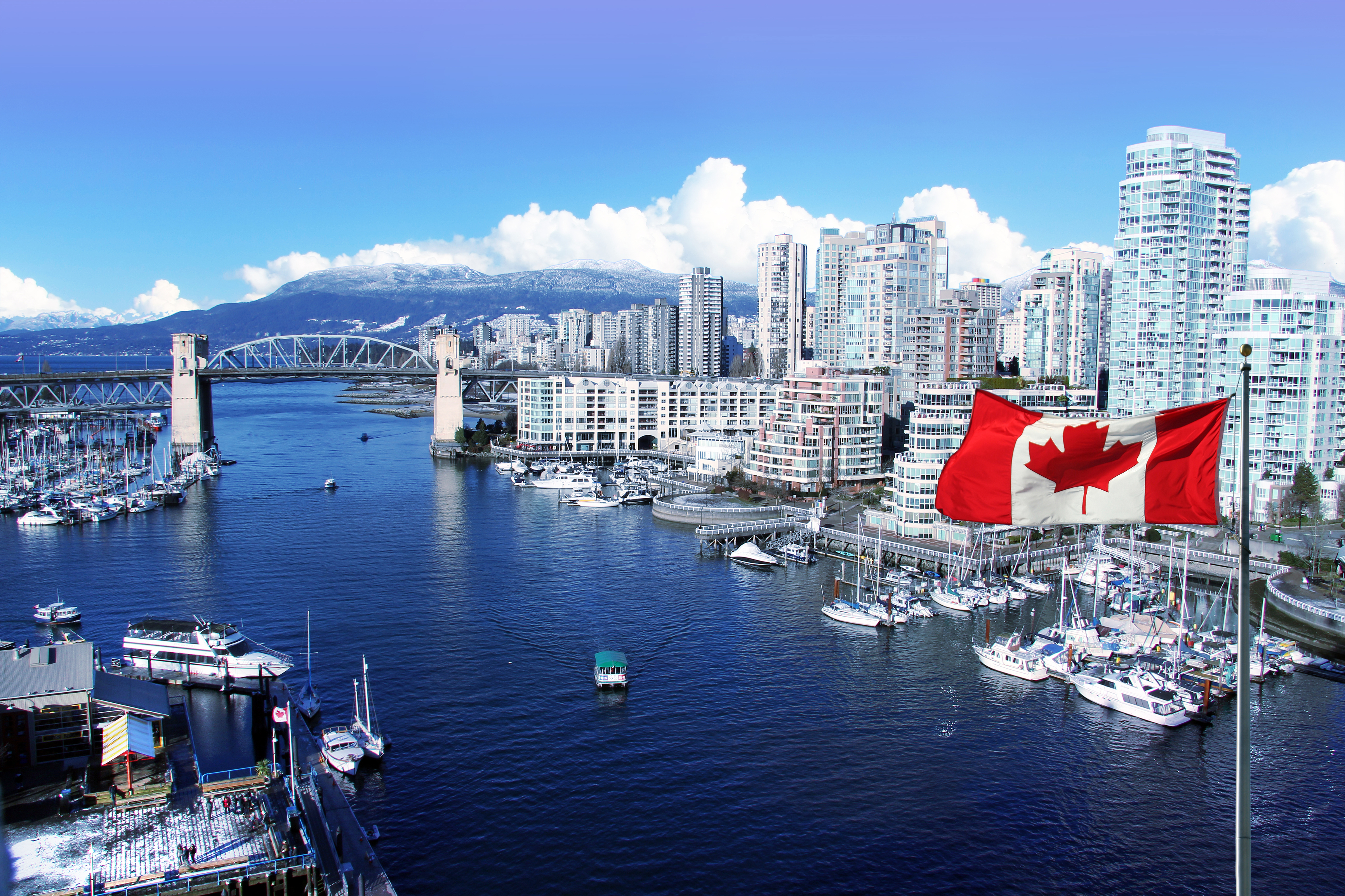 Flights to Western Canada in the $100s and $200s round-trip
