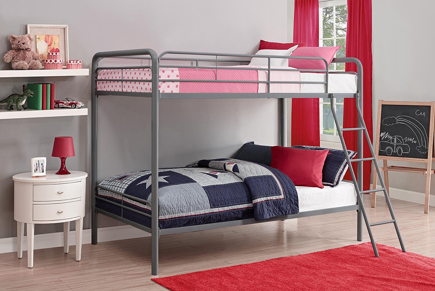 DPH twin over twin bunk bed for $133, free shipping