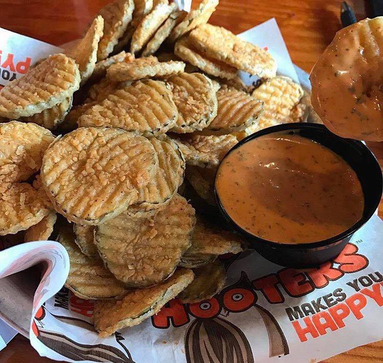 Hooters: Get free fried pickles through January 24