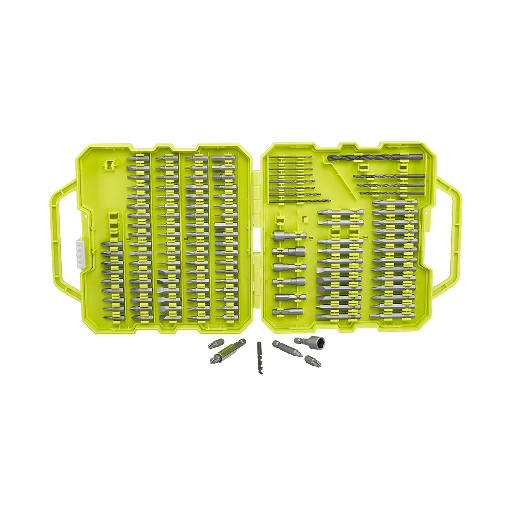 130-piece Ryobi drill and drive bit set for $10, free in-store pickup