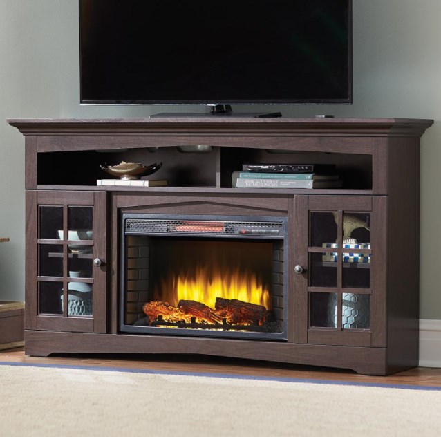 Today only: Select electric fireplaces from $76