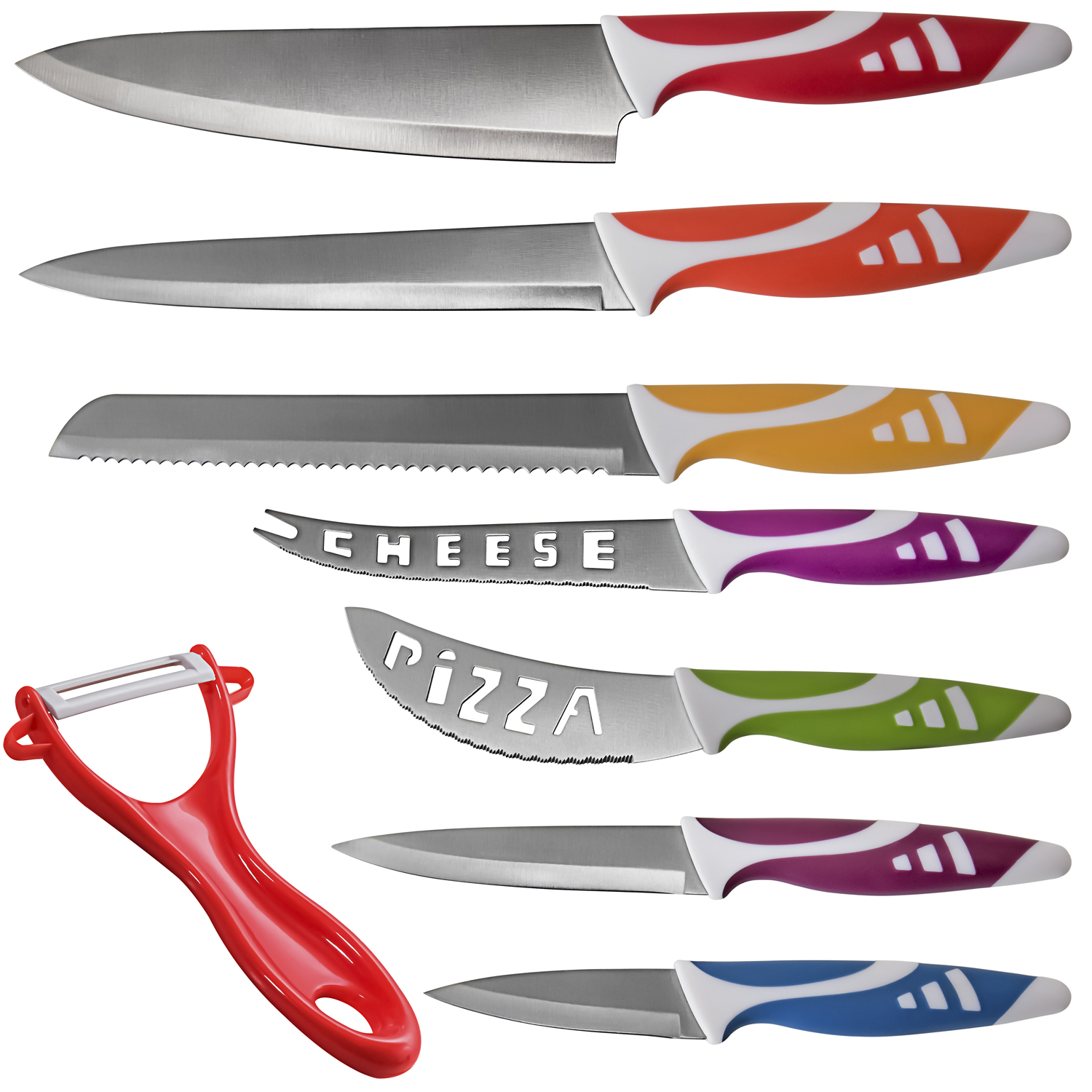 8-piece professional chef knife set for $10, free shipping