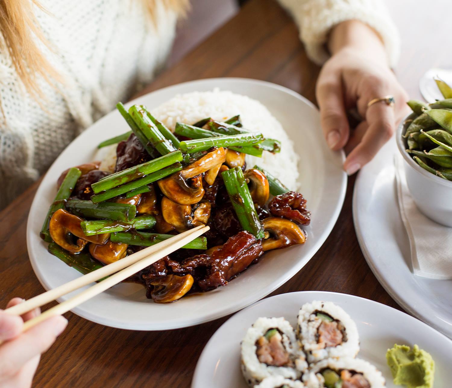 Get 50% off all online entrée orders at Pei Wei