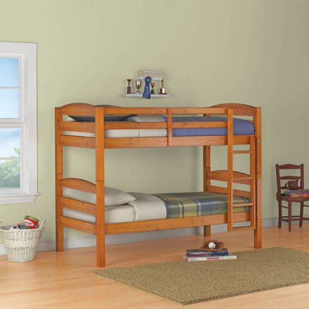 Better Homes and Gardens Leighton twin wood bunk bed for $159
