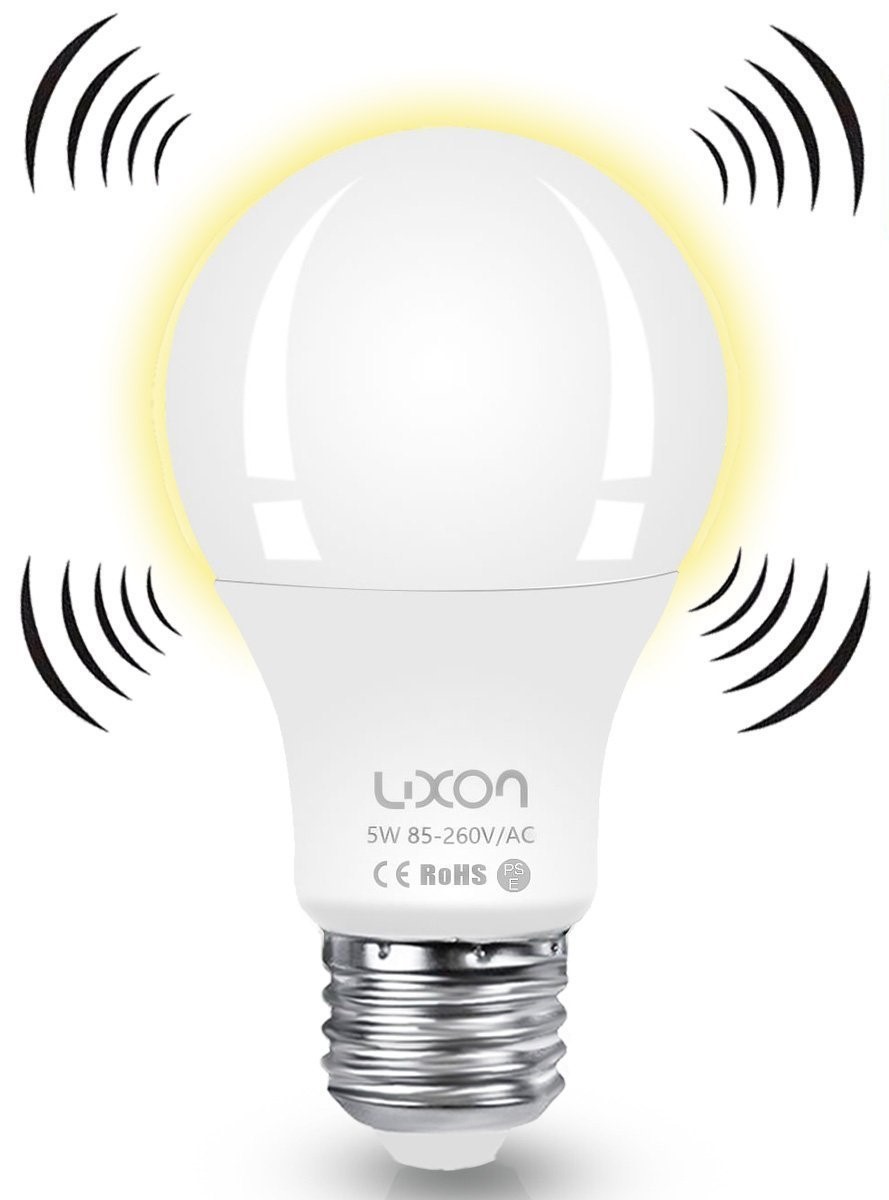 Luxon 5W motion sensor smart light bulb for $7 with code