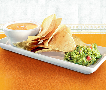 On The Border: $1 queso & guacamole duo with purchase today!