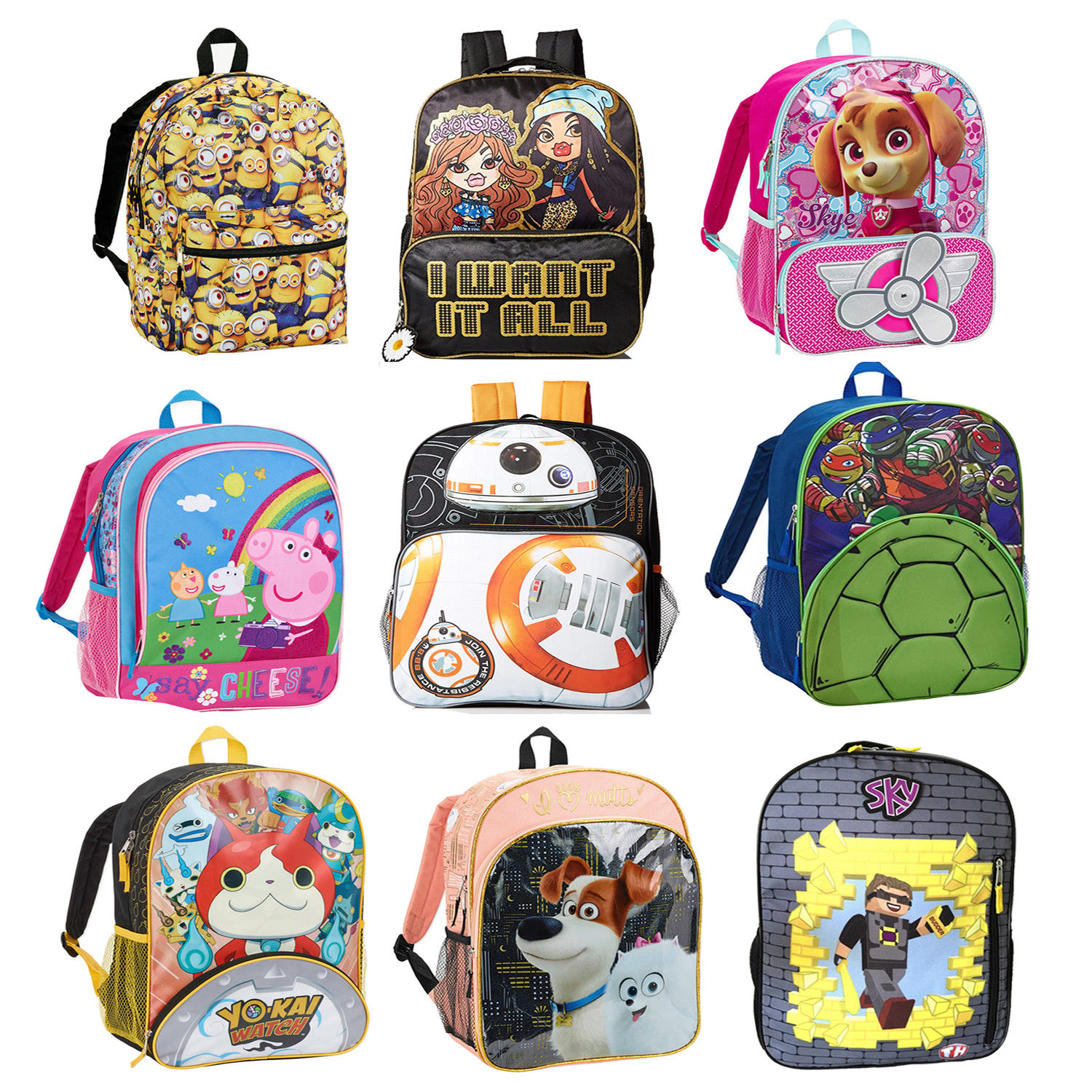 Two 16″ kids backpacks for $7.48 shipped