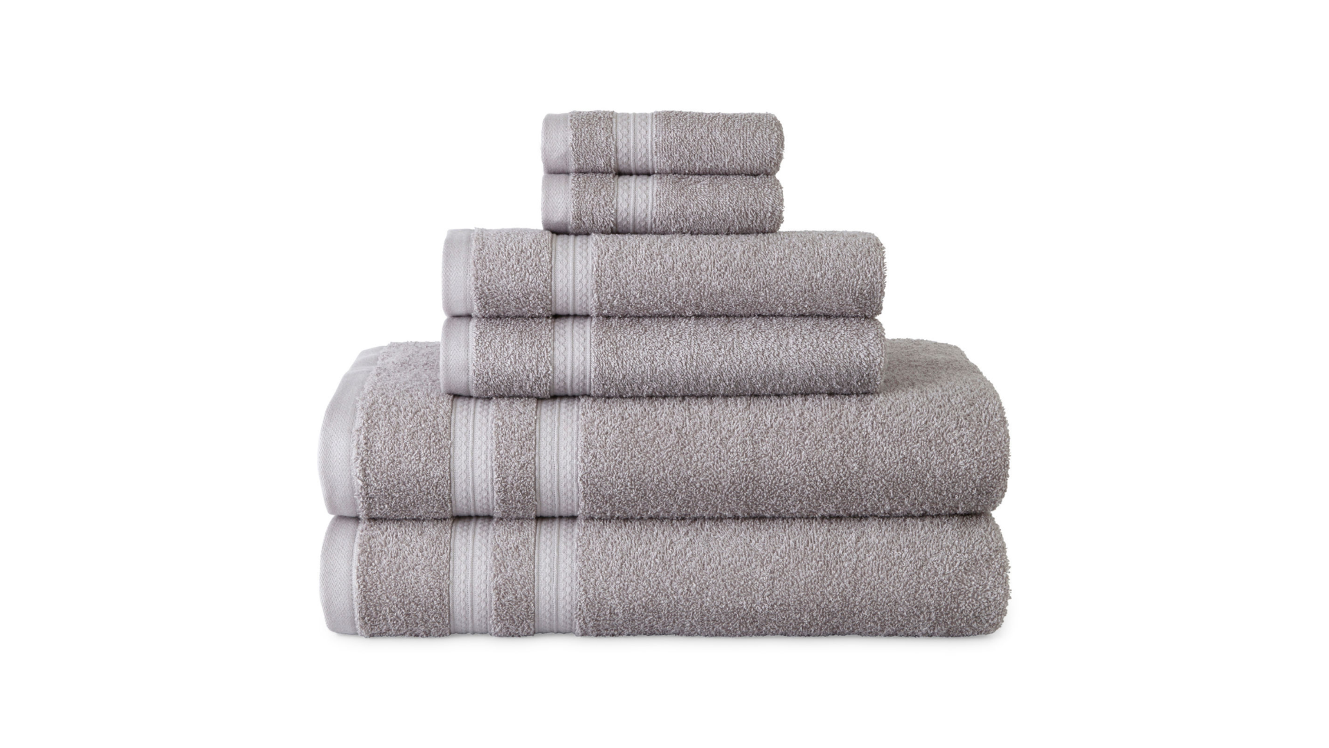 6-piece Home Expressions bath towel set for $10