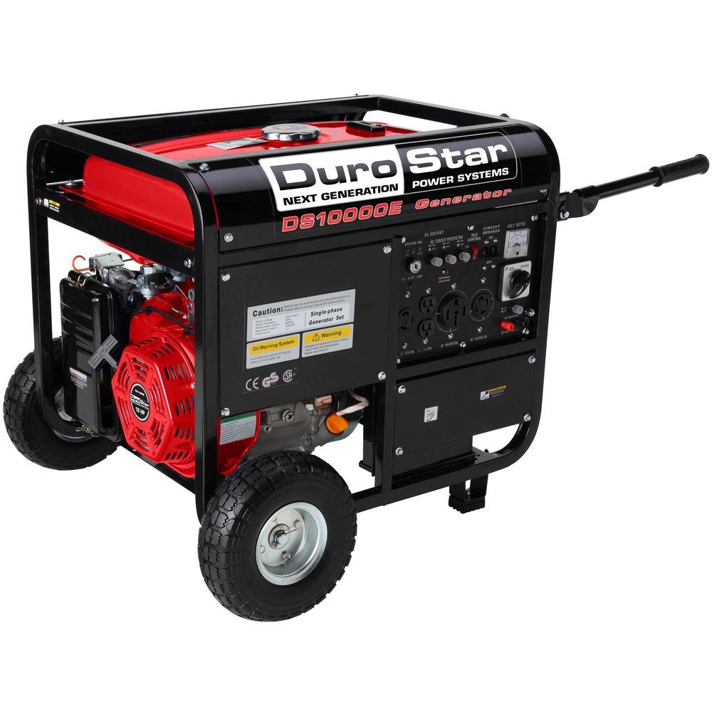 Durostar 10,000-watt gas-powered portable generator for $699