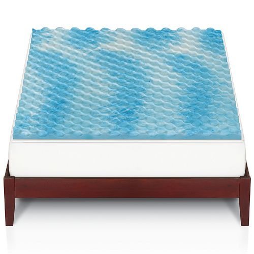The Big One gel memory foam mattress topper for $26