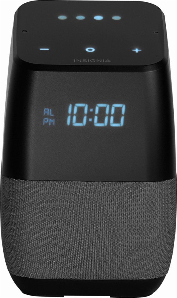 Insignia Voice smart Bluetooth speaker and alarm clock with Google Assistant for $20